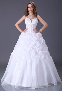 Lady Quinceanera Sweet Bridal Wedding Dress Prom Ball Gown Factory 