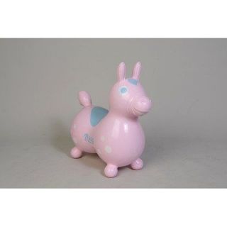 NEW Gymnic / Rody Inflatable Hopping Horse Baby Pink
