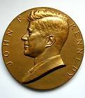 1961   January 20th   John F. Kennedy   Bronze Inauguration Medal