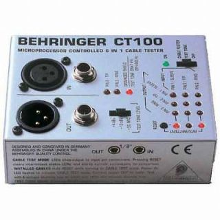 behringer cable tester in Pro Audio Equipment