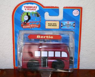 BERTIE the Bus   Thomas & Friends Wooden Railway Train Engine   New In 