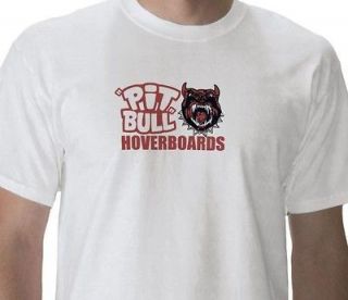 BACK TO THE FUTURE, HOVERBOARD PIT BULL T SHIRT Retro/Slogan/8​0s