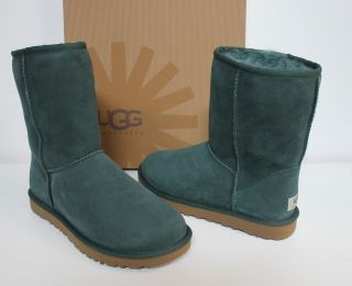 Ugg Classic Short pine needle pineneedle green womens boots NIB