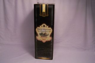 EMPTY Brew Masters Private Reserve Budweiser Bottle 2005