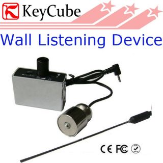   Wall Door Audio Spy Listening Device with External Memory Slot