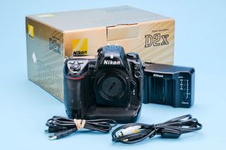 Nikon D2X 12.4 MP Digital SLR DSLR Camera Body #998 FREE SHIP 6 MO USA 