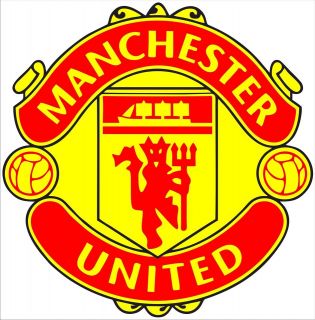   United Footbal Logo Emblem Berbatov Wall art Stickers Decal Vinyl 9