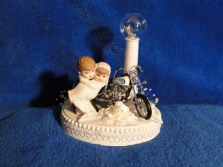 harley davidson wedding cake toppers in Cake Toppers