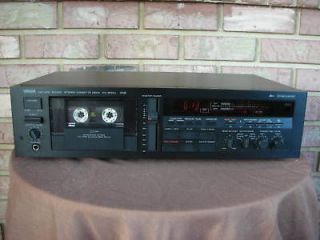 Yamaha KX 800 Top 3 Head Cassette Deck with Remote