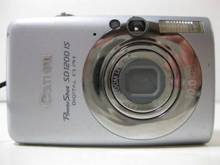 Canon SD1200 10.0 MP Digital Camera Only DEAL TIME Silver Light Gray