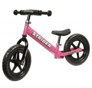   Kids Balance Bike ST 3 No Pedal Learn To Ride Pre Bike Pink NEW 2012