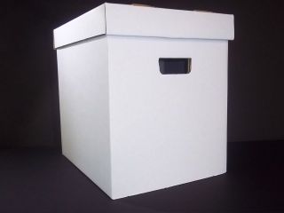   Storage Boxes & Lids Pre Made & Flat 12 33rpm lp vinyl album box
