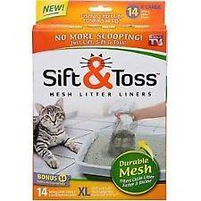 Sift and Toss   Cat Litter Liner System   As Seen on TV (XLarge)