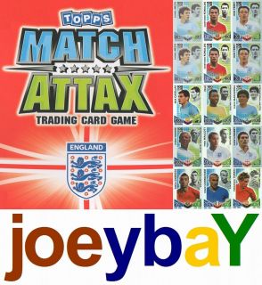 CHOOSE WORLD CUP HUNDRED CLUB OR LIMITED EDITION MATCH ATTAX ENGLAND 