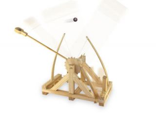 Da Vinci Catapult Model Kit   With Real Firing Action