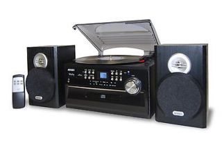  Speed Stereo Turntable (JTA 475) Record Player   CD Player Radio NEW
