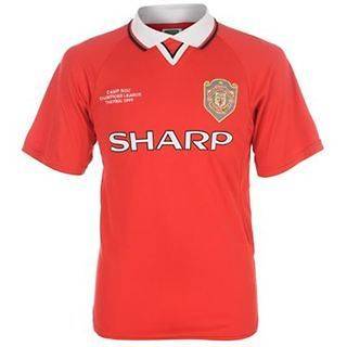   United Retro Jersey Shirt 1999 Champions League   S XXL Man Utd