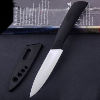   Chef Kitchen Anti bacterial Ceramic Knife Cutlery Horizontal BL Handle