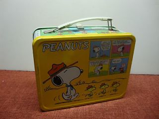 Vintage Peanuts Lunch Box in Pinbacks, Bobbles, Lunchboxes