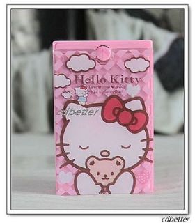   Hello Kitty Soaking Holder Portable Travel Contact Lens Boxes Cases