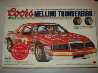 Marui Coors Melling Thunderbird Bill Elliott #9 1/10 R/C Car With 