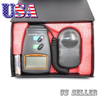 New High Accuracy LCD Digital 50,000 Lux Light Meter Photometer 