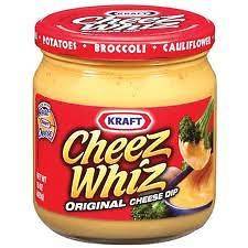 Kraft Cheez Whiz Original Cheese Dip 4 Bottles  Pack  15 OZ Ounces