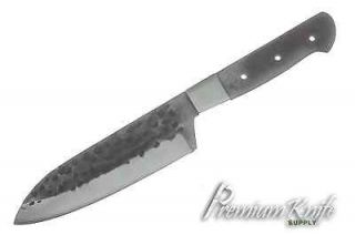 Knife Making Blade Blank Santoku Chef and Camp Knife #CF 47