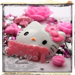Pink Hello Kitty Bling Case DIY Kits w Hard Skin Back Cover Sprint HTC 