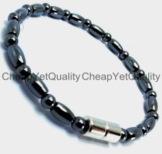 TRIPLE POWER] Magnetic Hematite Bracelet Anklet Necklace Choker 