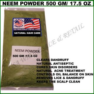 500GM Neem Powder Azadirachta indica Anti diabetic lice