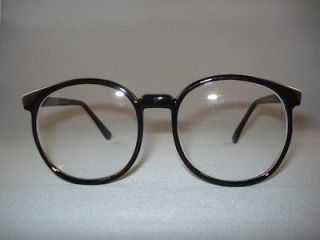 Large Nerd Clear Lens Black Eyeglasses Glasses 832D