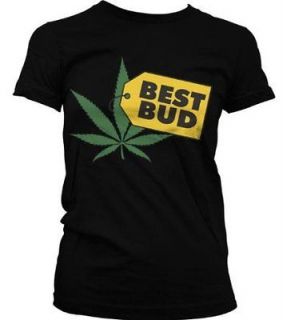 Best Bud Funny Electronics Store Pothead Stoner Marijuana Weed Juniors 