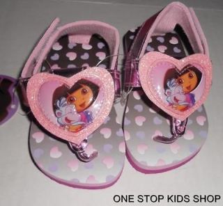 DORA THE EXPLORER Toddler Girls 5 6 7 8 9 10 Shoes SANDALS Nickelodeon 