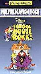 DISNEY SCHOOL HOUSE ROCK 25TH ANNIV VHS MOVIE TAPE RARE 