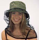 Honey Bee Keeper Washed Cotton MOSQUITO NET Bush BUCKET HAT Camping 