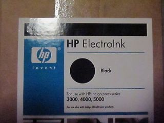 HP ElectroInk   Black for Indigo Series 3000/ 4000/ 5000