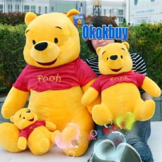   the Pooh Giant Large Big small Plush stuffed Bear Toy Gift 5choice