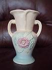 Vintage Hull Pottery Open Rose Vase MINT CUTE L@@K
