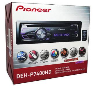 Pioneer DEH P7400HD CD//USB Receiver /HD Radio/OEL Display/ PANDORA 