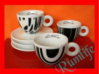 COFFEE CAPPUCCINO CUPS REHBERGER ILLY ESPRESSO