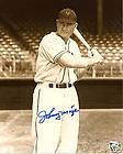 1960 Fleer Baseball Greats NY Yankees Johnny Mize Signed Auto Card 