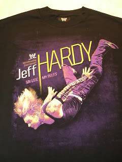 JEFF HARDY My Life My Rules WWE T shirt