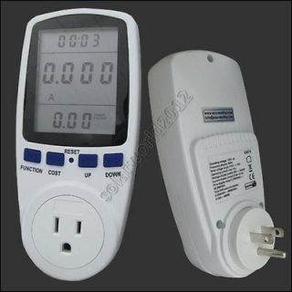   in USA style Energy meter, Watt Voltage Volt Meter Monitor Analyzer