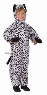 dalmatian costume child toddler 2 4 animal plush fun fur hood boys 