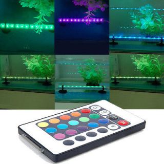   9in 5050 RGB Remote Controller Aqauarium Fish Tank LED Light Bar New