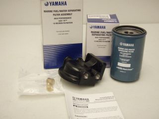 Yamaha Outboard Water Separating Fuel Filter Kit New OEM Strain MAR 