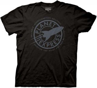   ALL SIZE Futurama Planet Express Logo Hit TV Show t shirt top tee