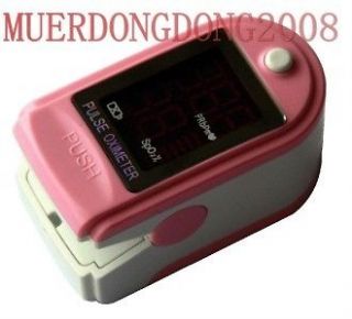   CE Finger Pulse Oximeter Blood Oxygen Monitor CMS 50DL PINK By ePacket