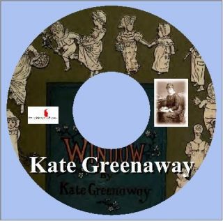   Talents Of Kate Greenaway Illustrator 21 Antique Books In PDF CD